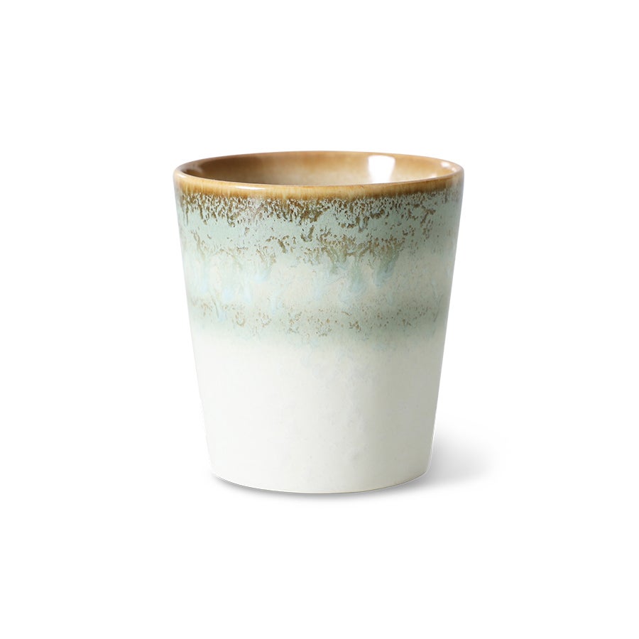 70s ceramics - Coffee mug - Petal