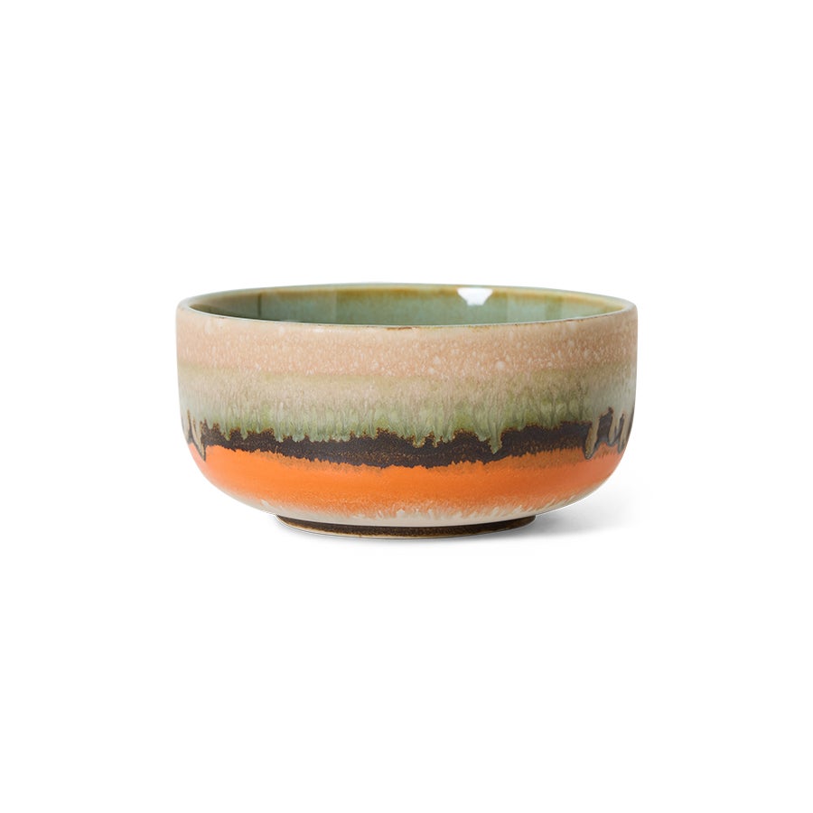 70s ceramics - Dessert bowl - Burst