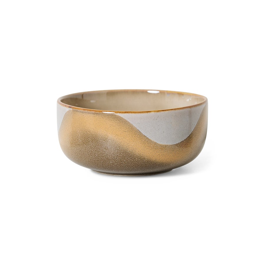 70s ceramics - Dessert bowl - Oasis