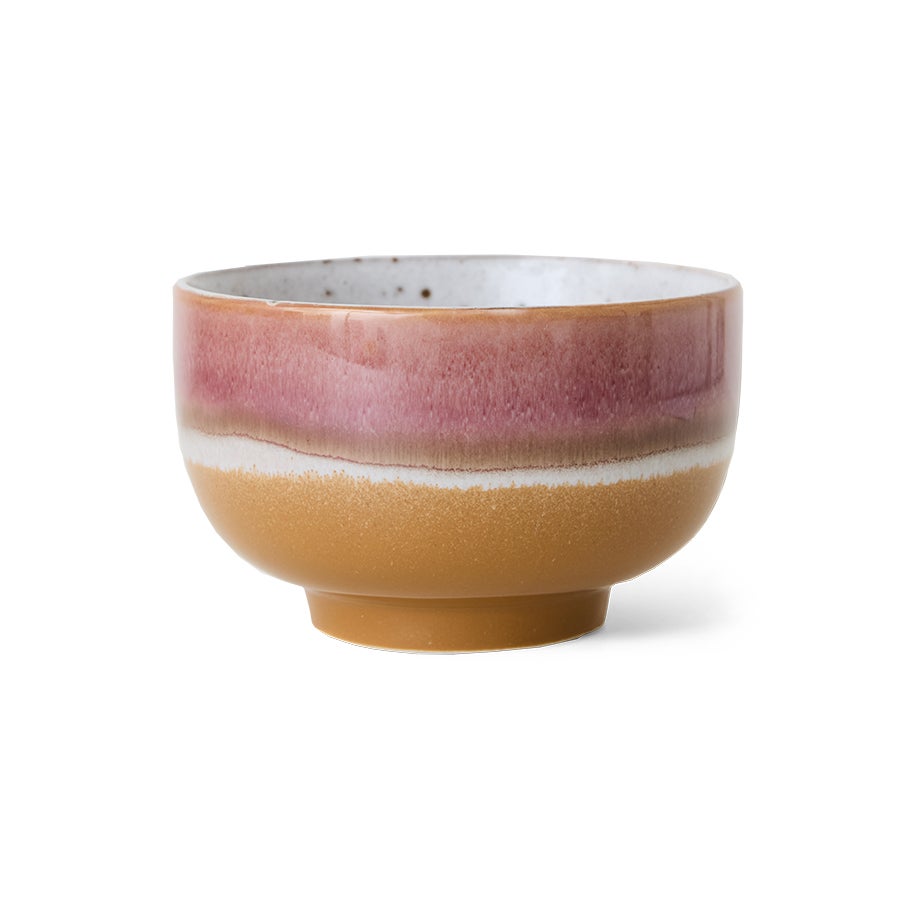 70s ceramics - Noodle bowl - Prairie