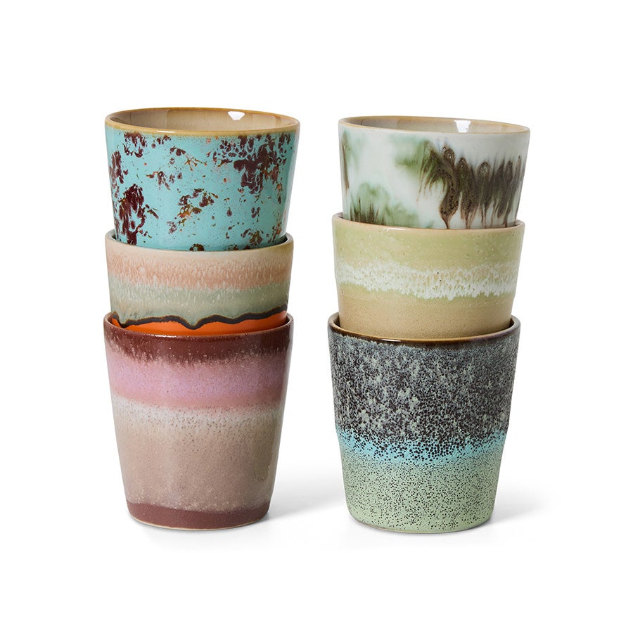 Coffee mugs - Surreal - Set of 6