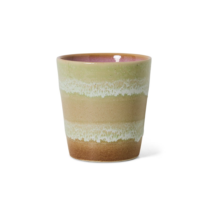 70s ceramics - Coffee mug - Umber