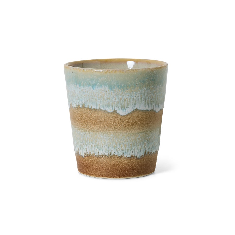 70s ceramics - Coffee mug - Skyline