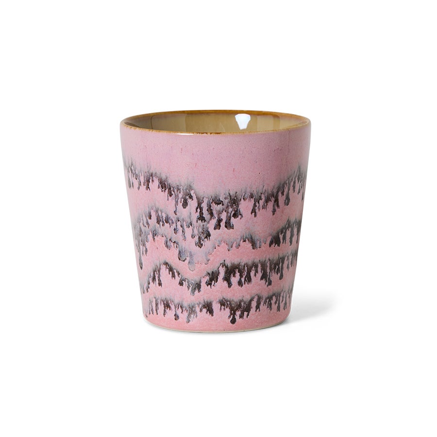 70s ceramics -Coffee mug -Bubble