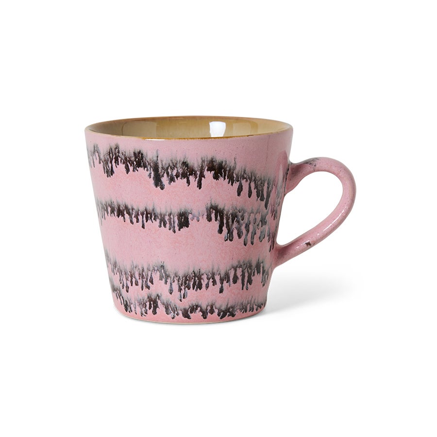 70s ceramics - Cappuccino mug - Bubble