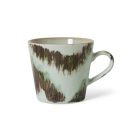 70s ceramics - Cappuccino mug - Tide