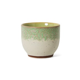 70s ceramics - Café cup - Chalk