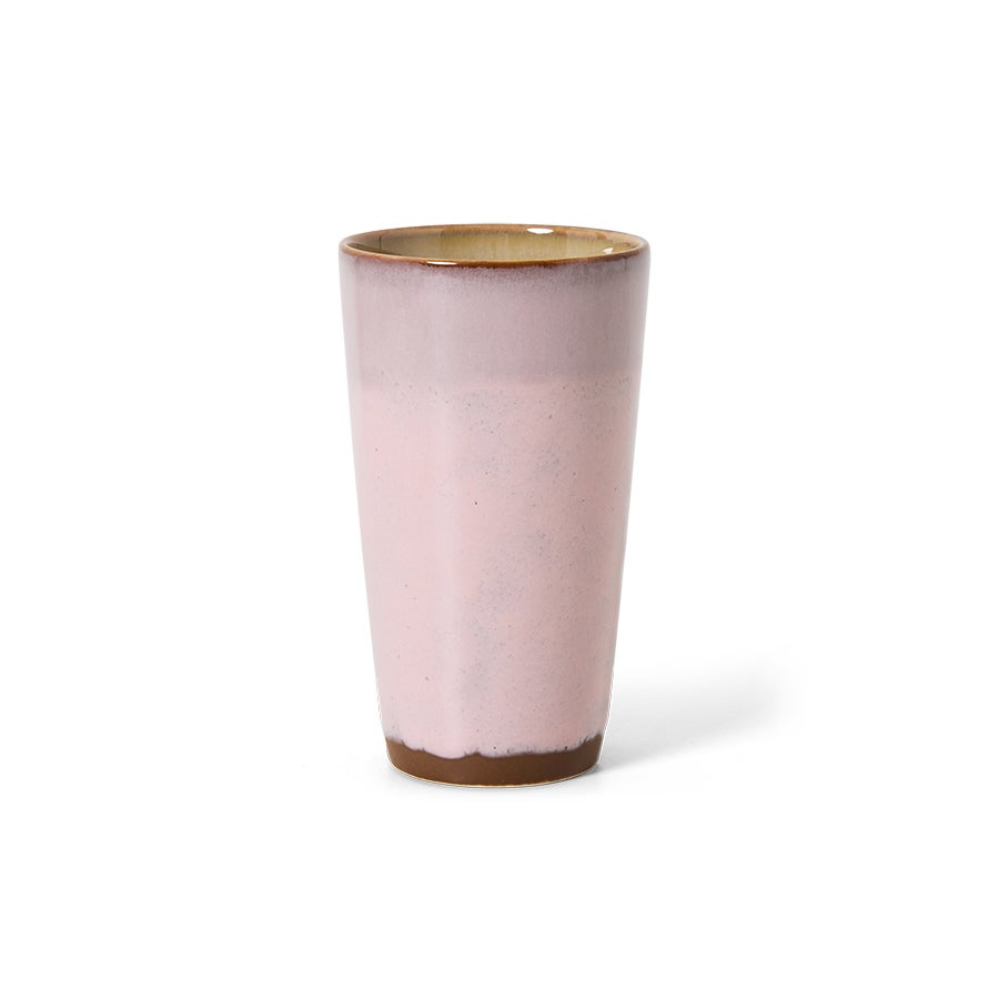 70s ceramics - Latte mug - Veil