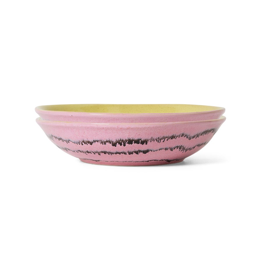 70s ceramics - Curry bowls bubble - Set of 2
