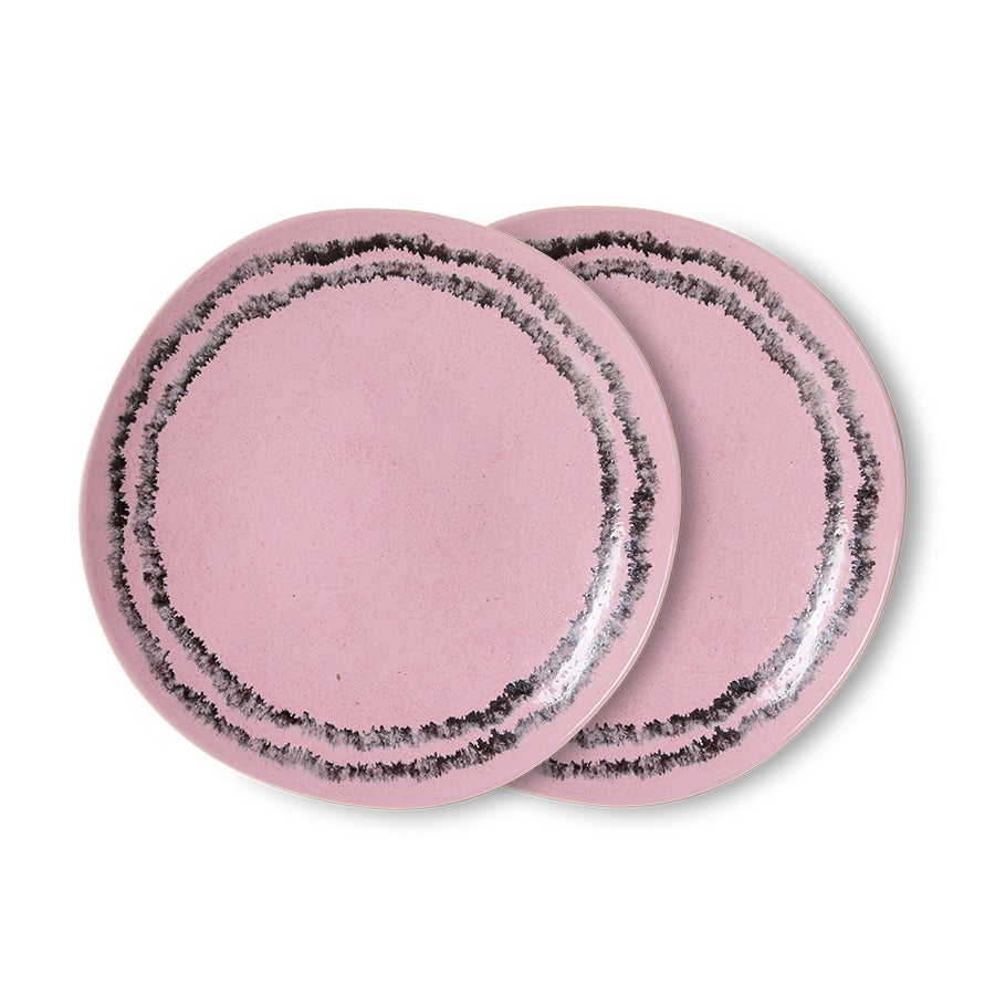 70s Ceramics - Ontbijtborden - Bubble - Set van 2