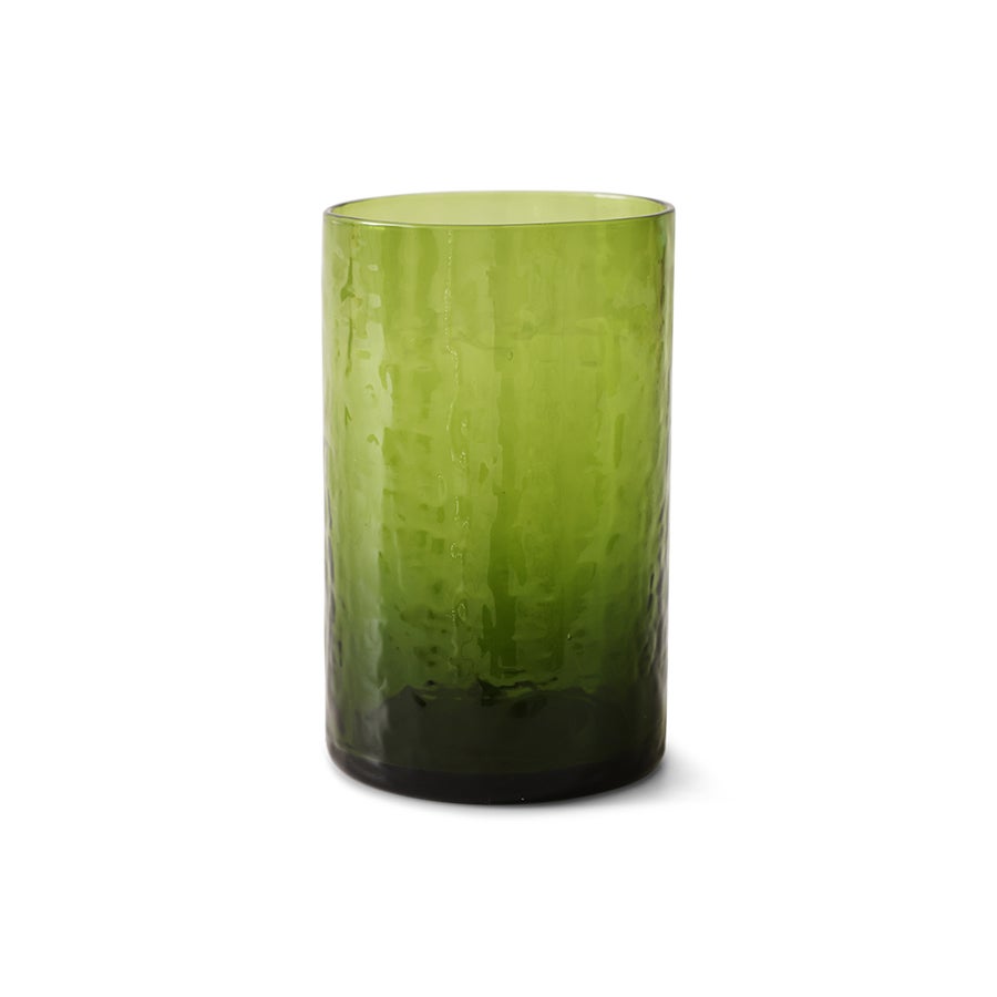 Tube - high glass - olive