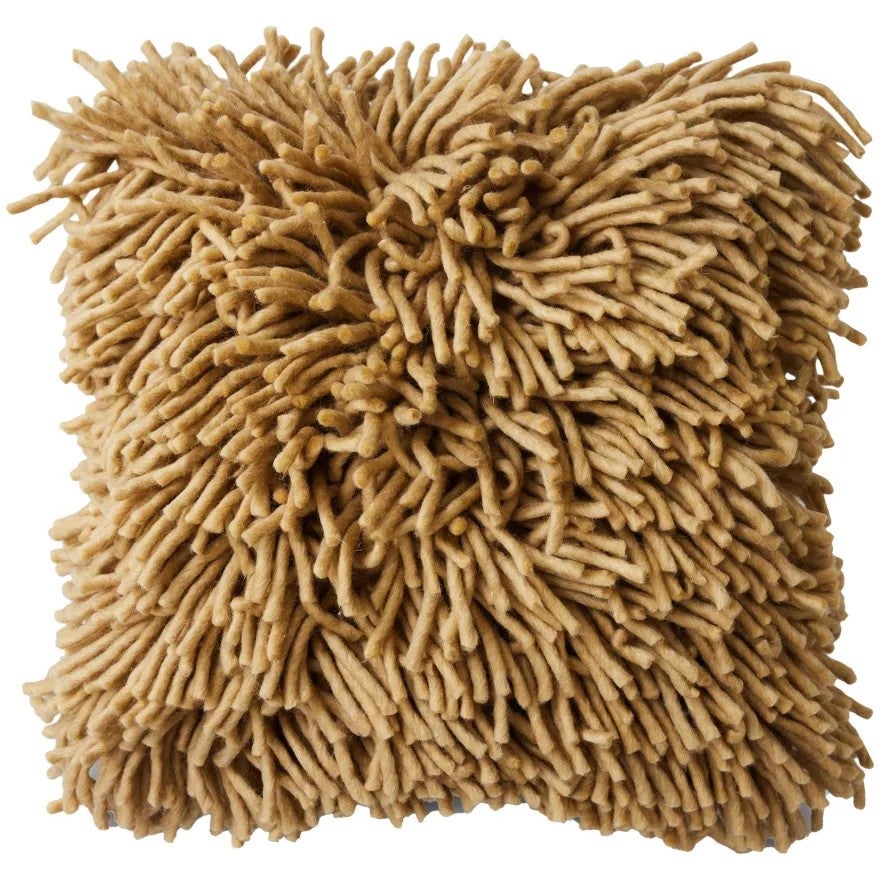 Sierkussen - Gewoven - Beige