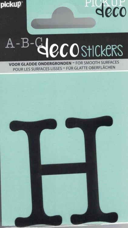 Pickup decoletter h maud zwart 60 mm