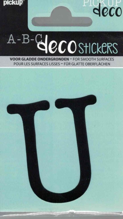 Pickup decoletter u maud zwart 60 mm