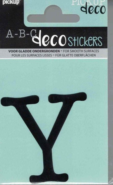 Pickup decoletter y maud zwart 60 mm