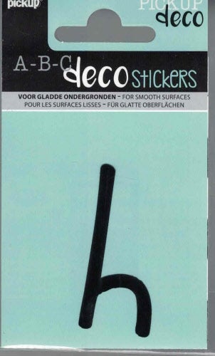 Pickup decoletter h mila zwart 60 mm