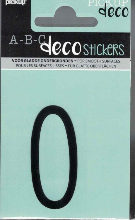 Pickup decoletter o mila zwart 60 mm