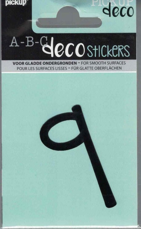 Pickup decoletter q mila zwart 60 mm