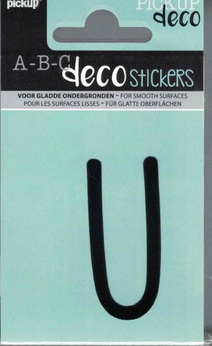 Pickup decoletter u mila zwart 60 mm