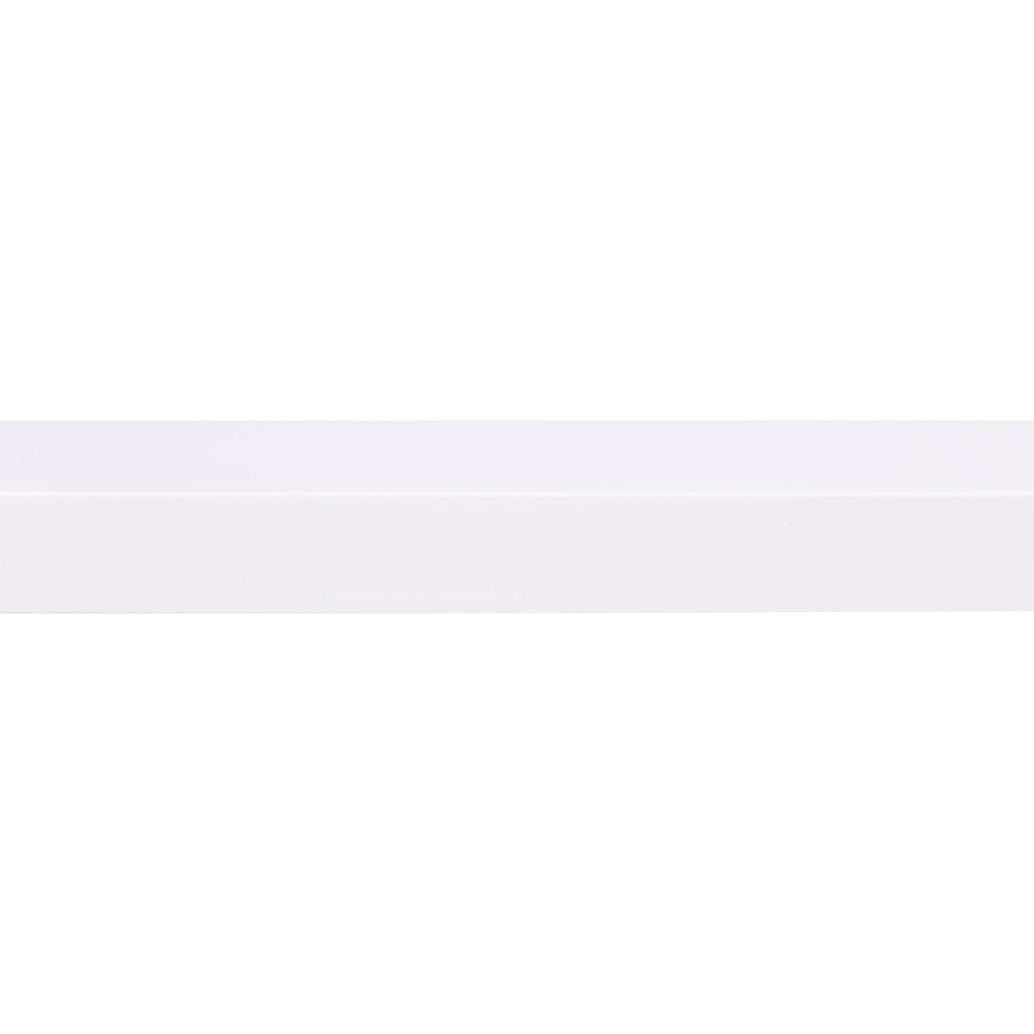 Hoekprofiel kunststof 20x20mm wit 260cm