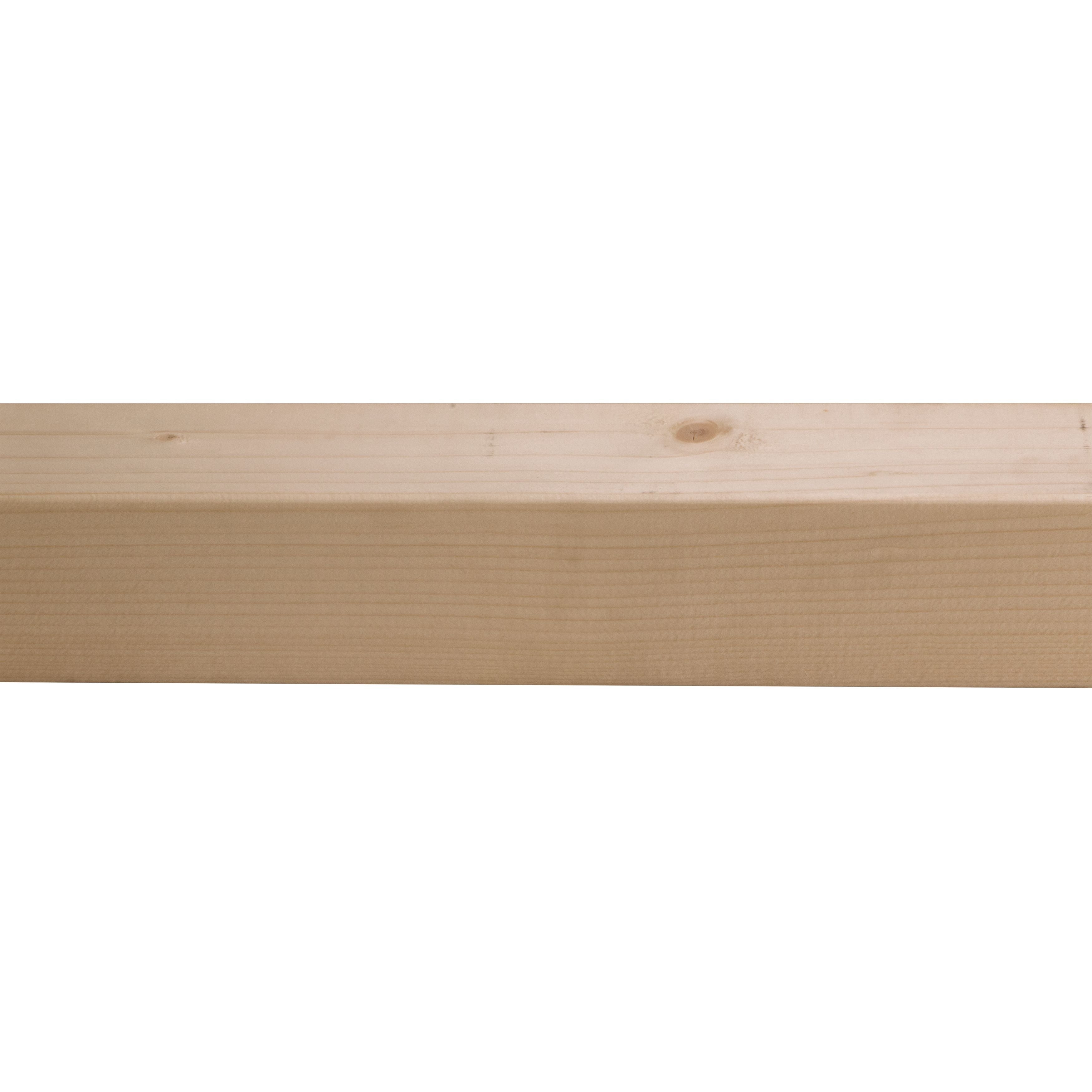 Schaaflat vuren 69X69mm 210cm