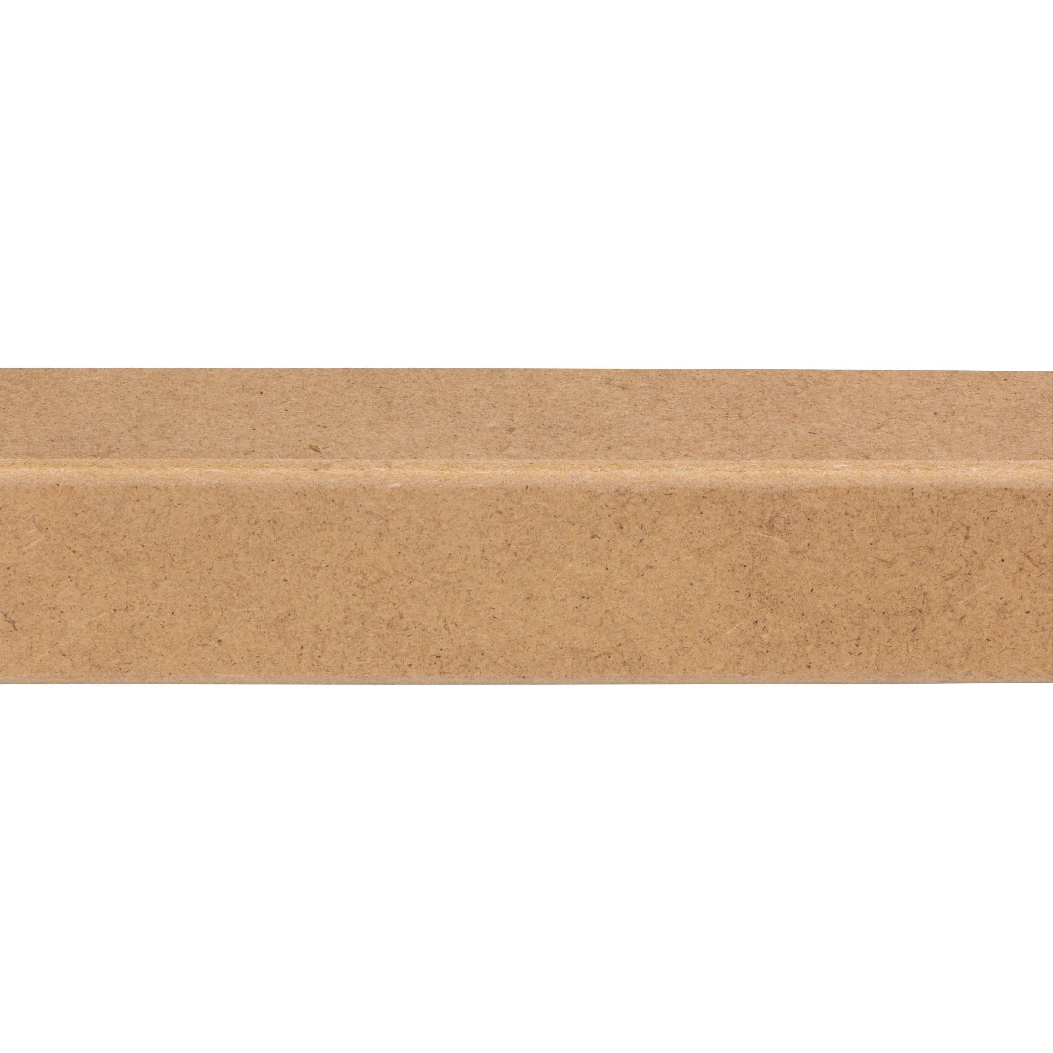 Hoeklat MDF 34x34mm 260cm