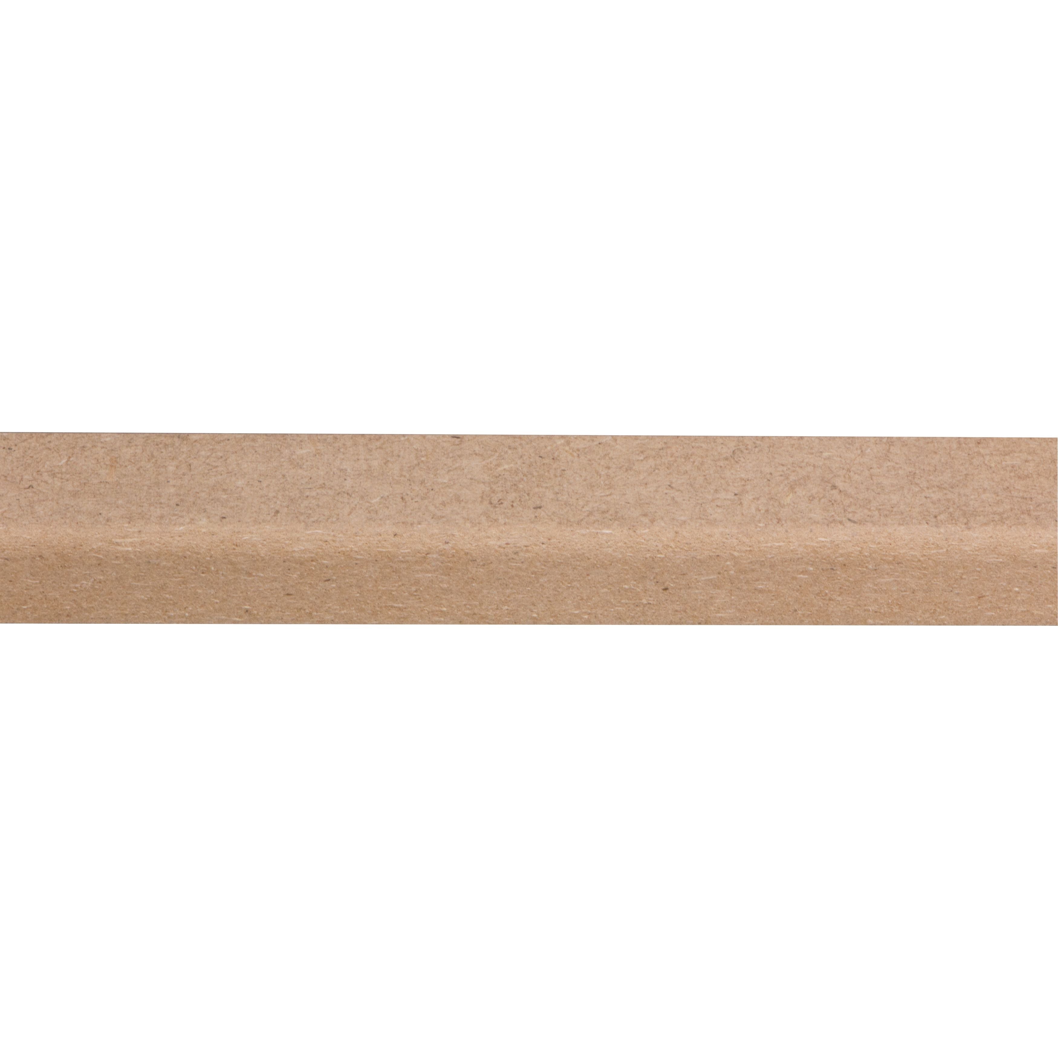 Koplat schuin MDF (1538) 12x37mm 260cm