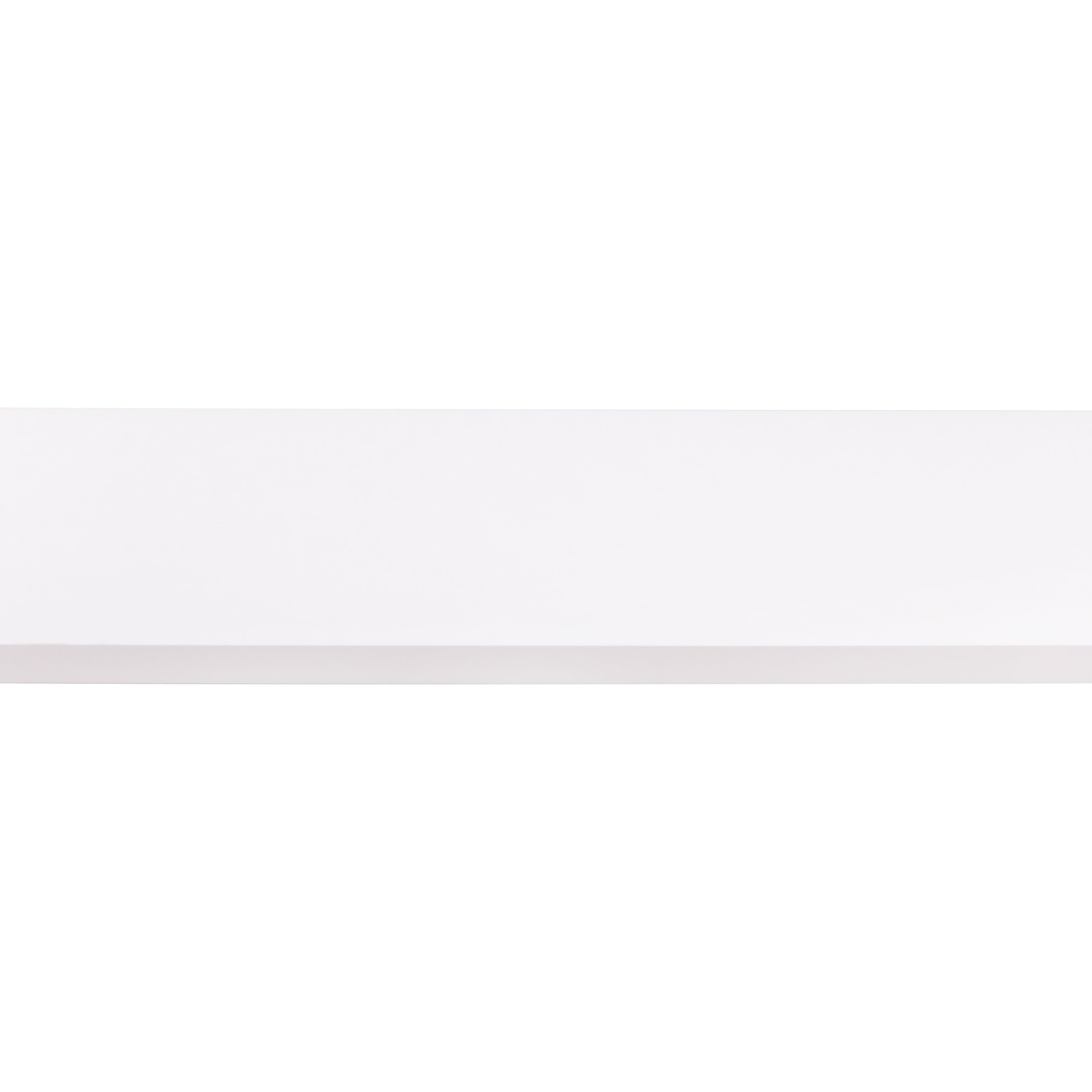 Meubelpaneel rechtkant 18mm wit 250X20cm