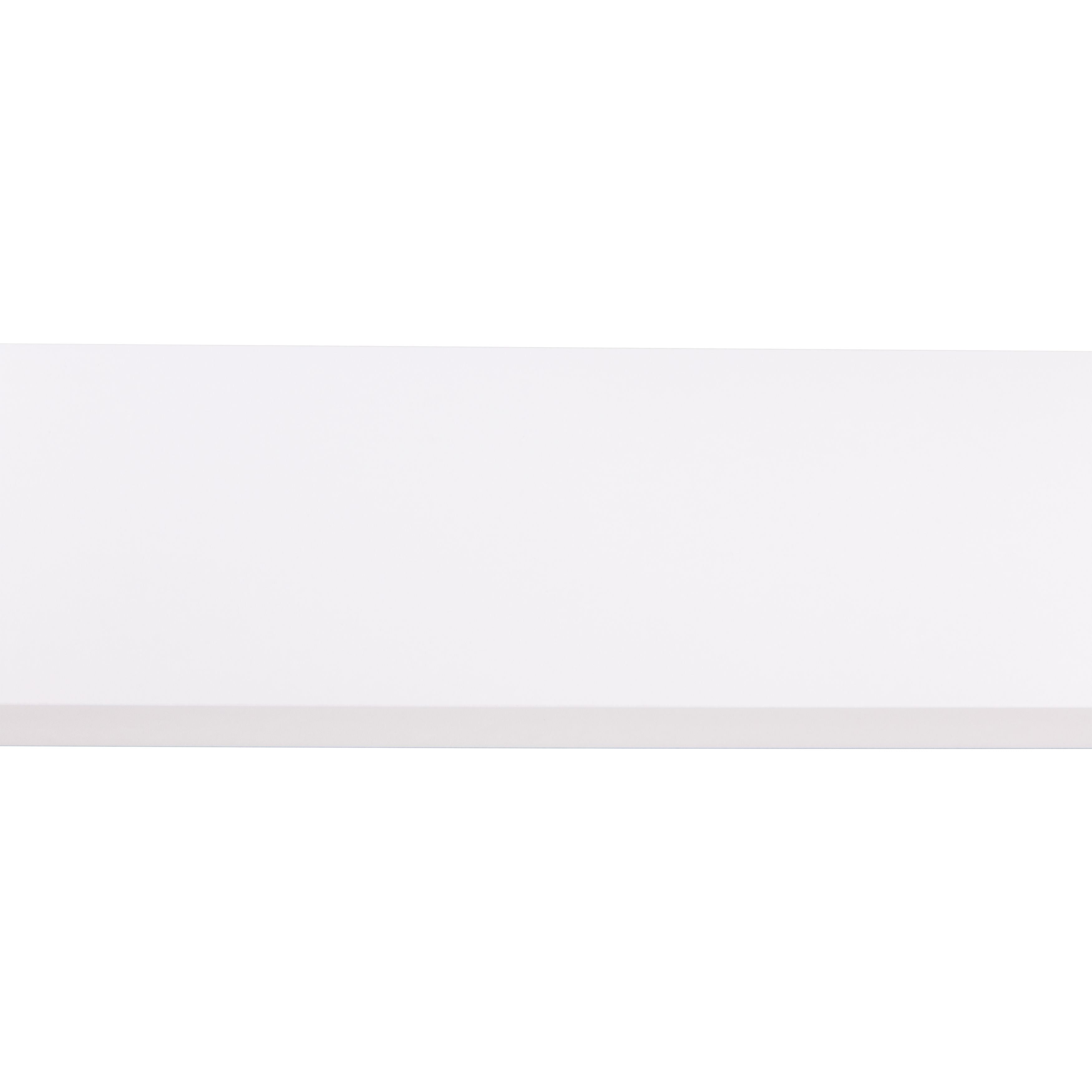 Meubelpaneel rechtkant 18mm wit 250X30cm