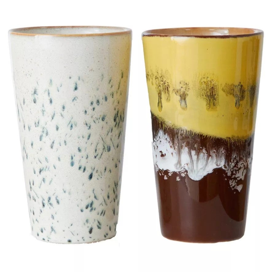 Macchiatomok - 70's Ceramic - (set van 2)