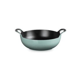 Wokpan - Balti Dish geëmailleerd gietijzer 24cm 2,7L - Sea Salt