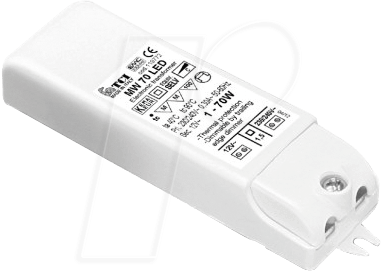 Led driver - Dimbaar 2,5/50W - 12 Volt 