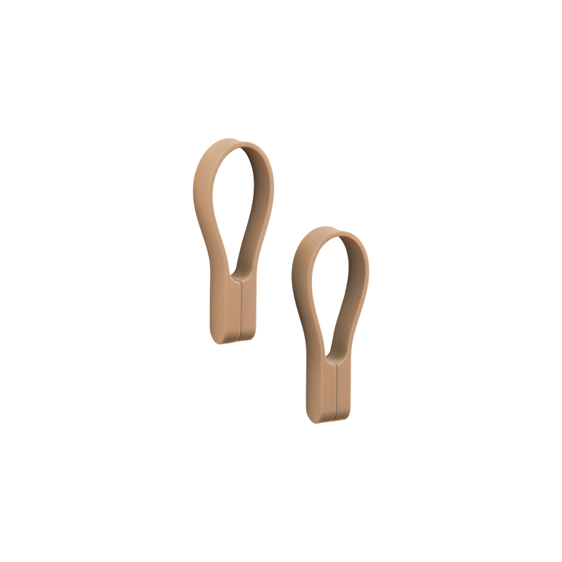 Handdoekhouder Loop  2 stuks - Mandarine