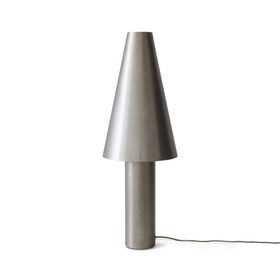 Metal cone - Table lamp - Silver