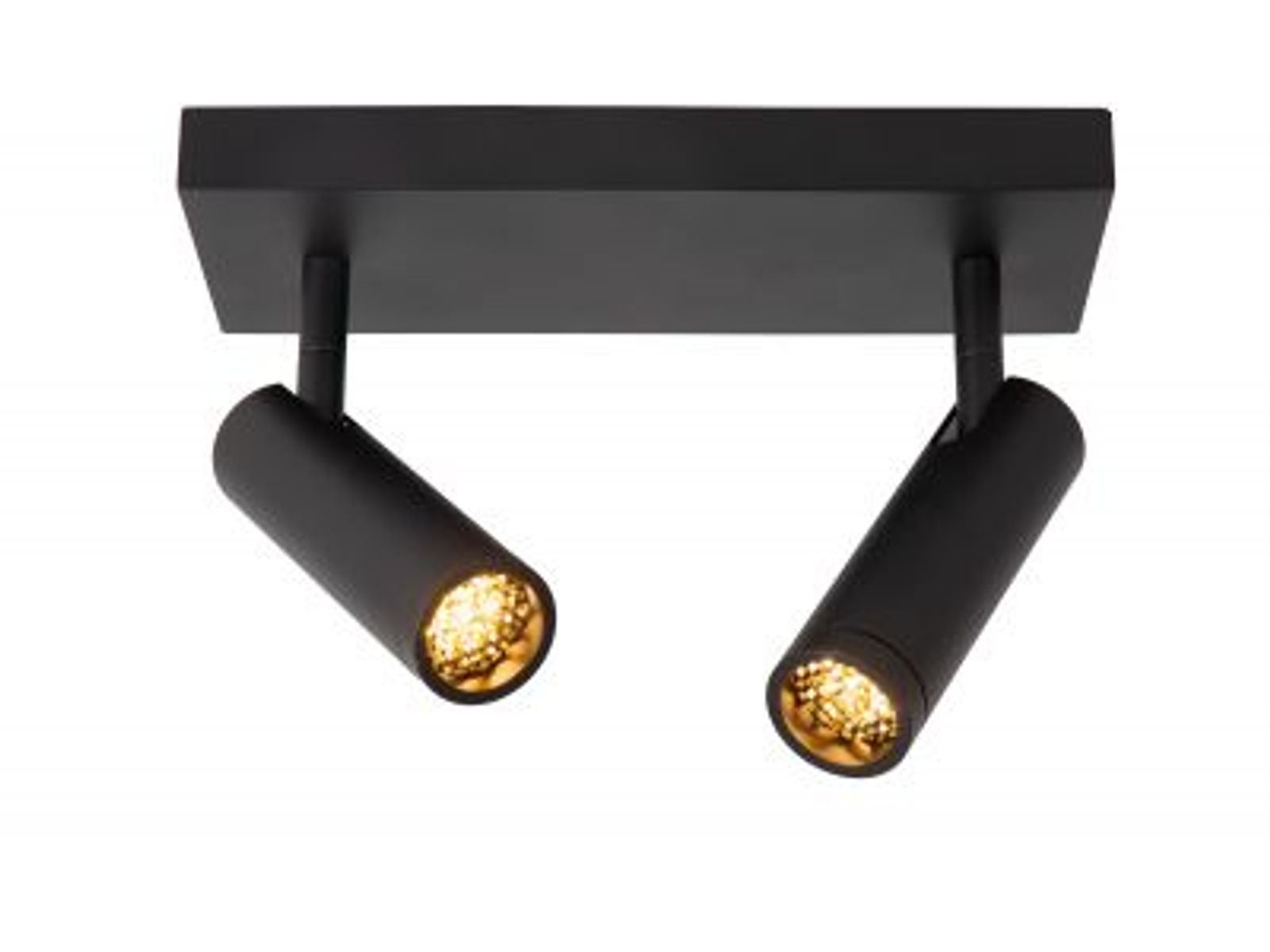 Grado Planfondspot - 40W - Zwart 