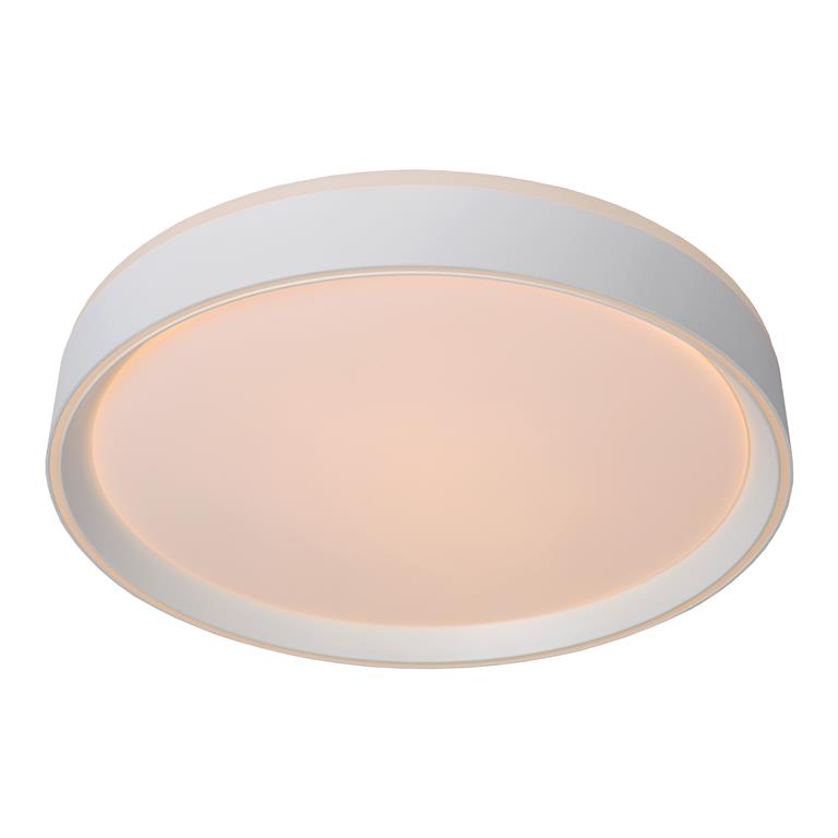 Plafonnière - Nuria Ø 30 Cm Led Dimb. 1X18W 2700K 3 Stepdim  - Wit
