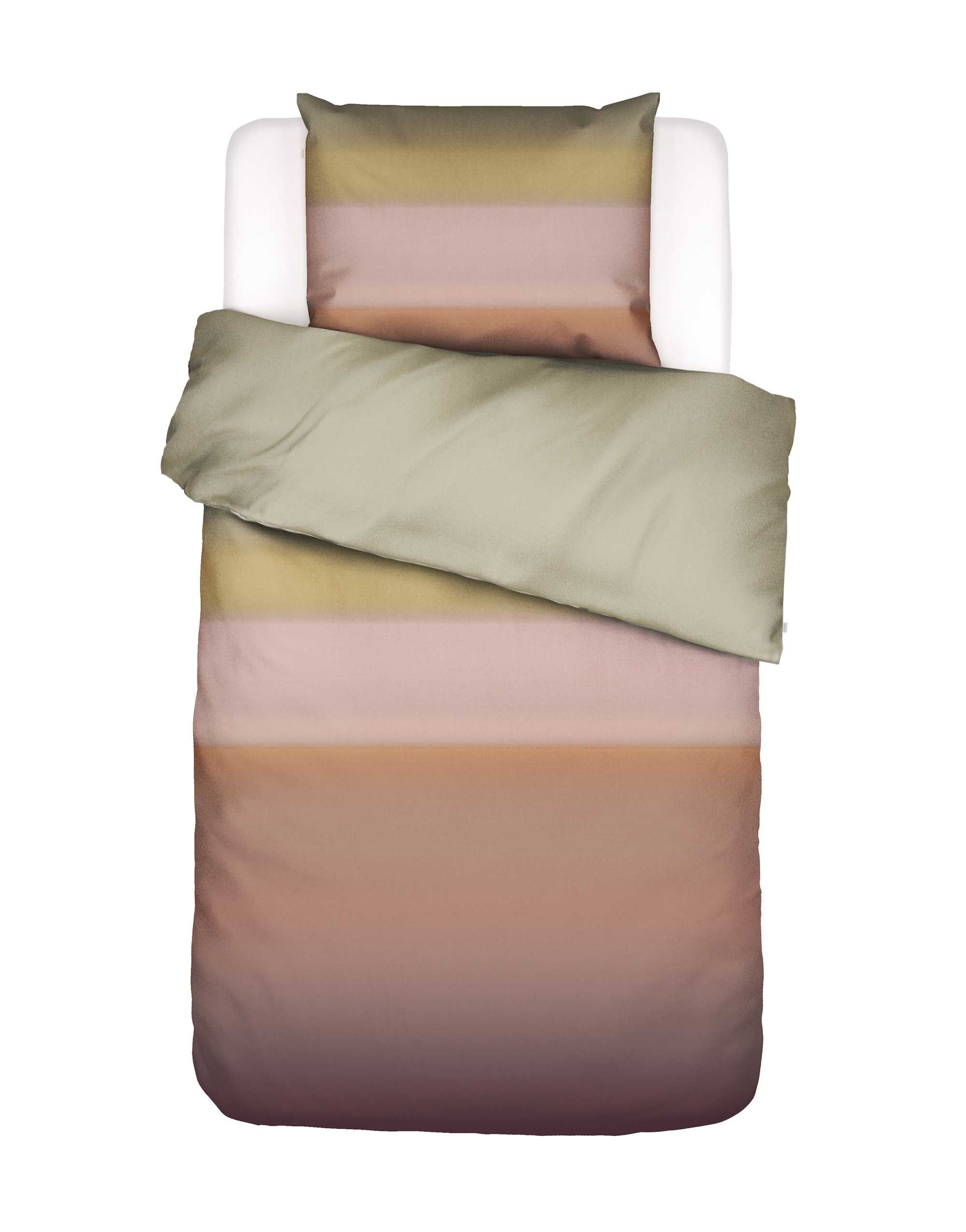 Dekbedovertrek Lunare - 1-persoons 0/200-220 cm - Warm Clay