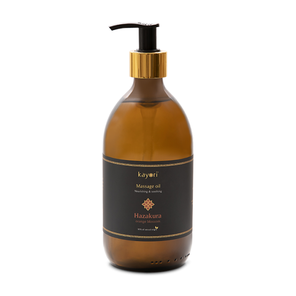 Massage olie - Hazakura - 500 ml