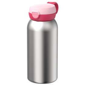 Drinkfles - RVS met flipdop 600ml - Cool pink