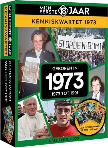 Kwartetspel - Mijn eerste 18 jaar - Kenniskwartet 1973 