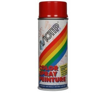 Motip hoogglanslak vuurrood 1628 400 ml