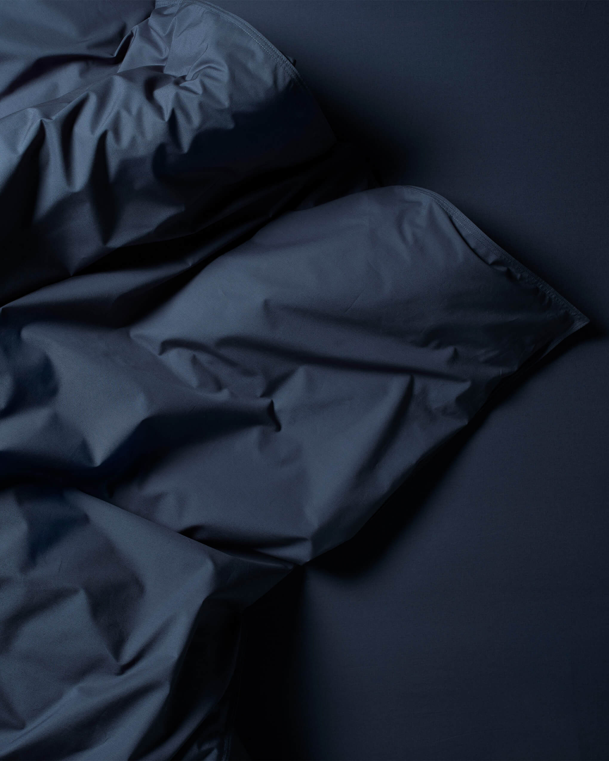 Dekbedovertrek - Katoen - Navy Blue 220x220 cm
