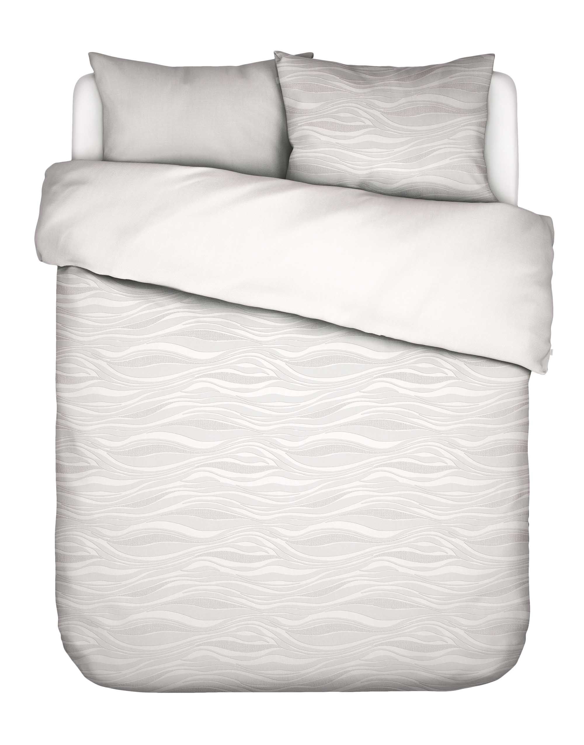 Dekbedovertrek Neve - Lits-jumeaux 240/200-220 cm - White