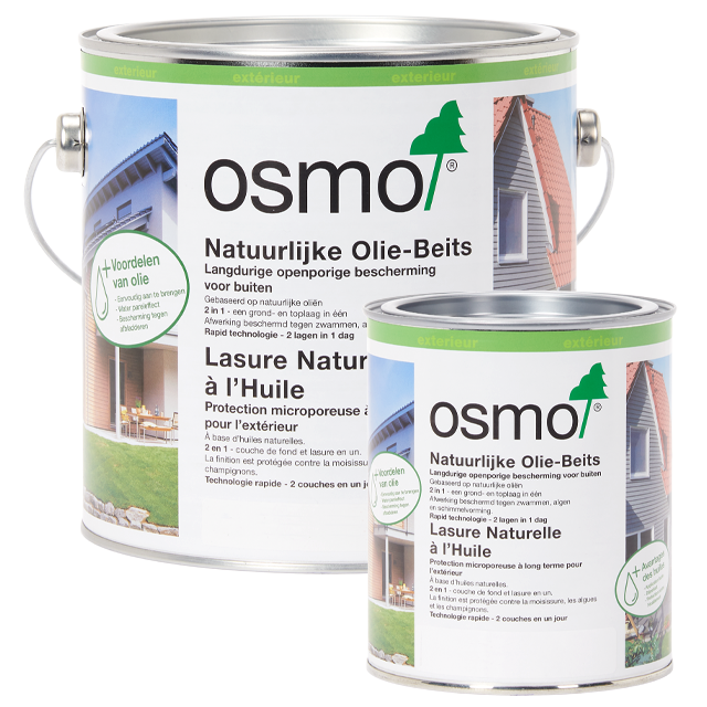 Natuurlijke Olie-Beits - Effect Graffit-Zilver 0.75L - 1142