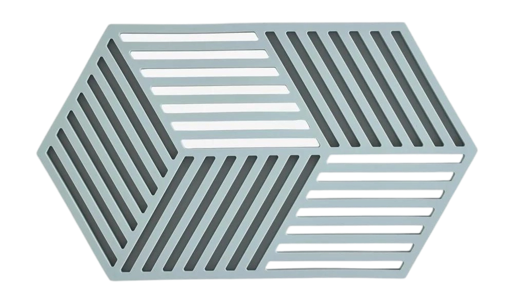 Onderzetter - Hexagon - Fog Blue 