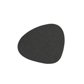 Onderzetter Curve Hippo - 11x13 cm - Black-Anthracite