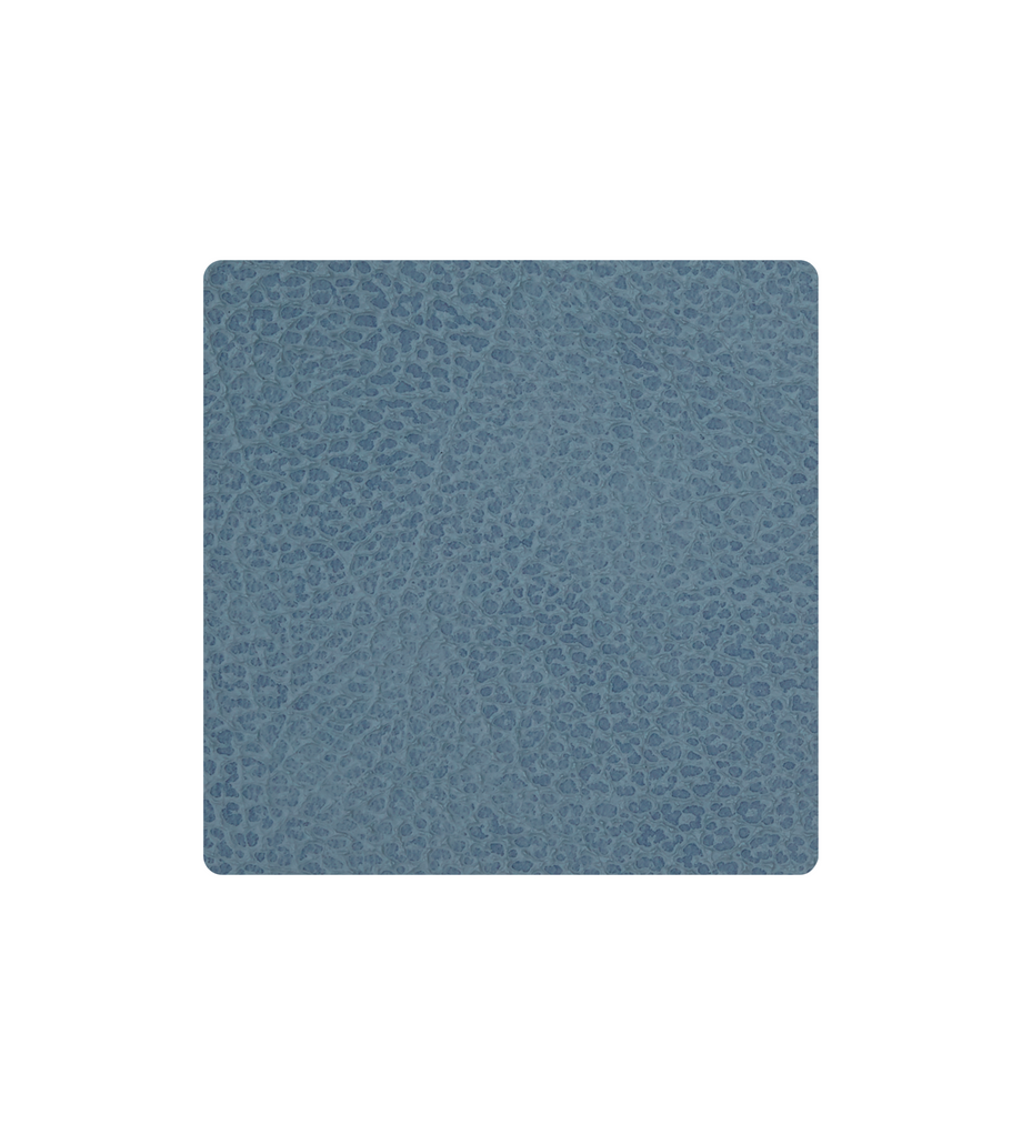 Onderzetter Square Hippo - 10x10 cm - Light Blue