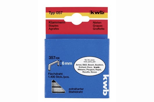 Kwb niet hard 57c staal 10 mm 1.400 stuks