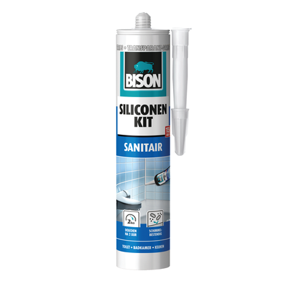 Siliconenkit Sanitair grijs - 300ml