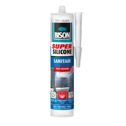 Super siliconenkit sanitair wit - 300ml